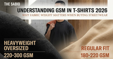 Understanding GSM in T-Shirts (2026): Why Fabric Weight Matters When Buying Streetwear