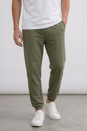 Men's Premium Olive Studio Joggers