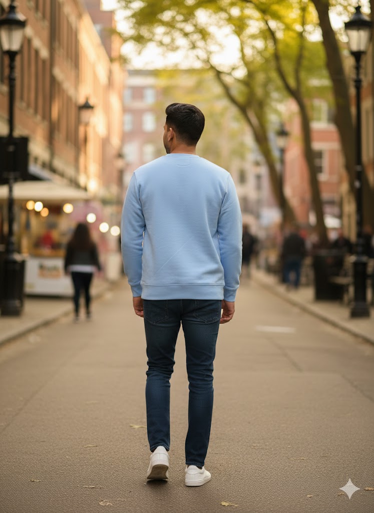 Sabio Winter Hug Men's Sweatshirt – Winter Comfort Done Right