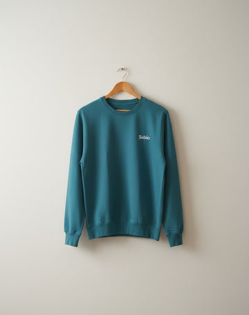 Men's Teal Blue Sweatshirt