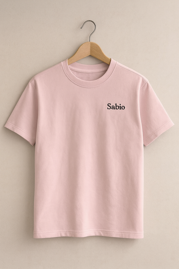 Men's Pastel Pink Oversized T-Shirt