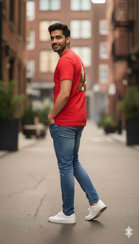 Guru Mode Oversized Fit Men's T-Shirt – Ultra-Soft, Breathable