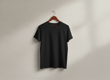 Men's Carbon Black oversized T shirt