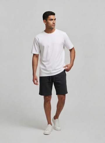 Men's Premium Essential Black Sweat Shorts