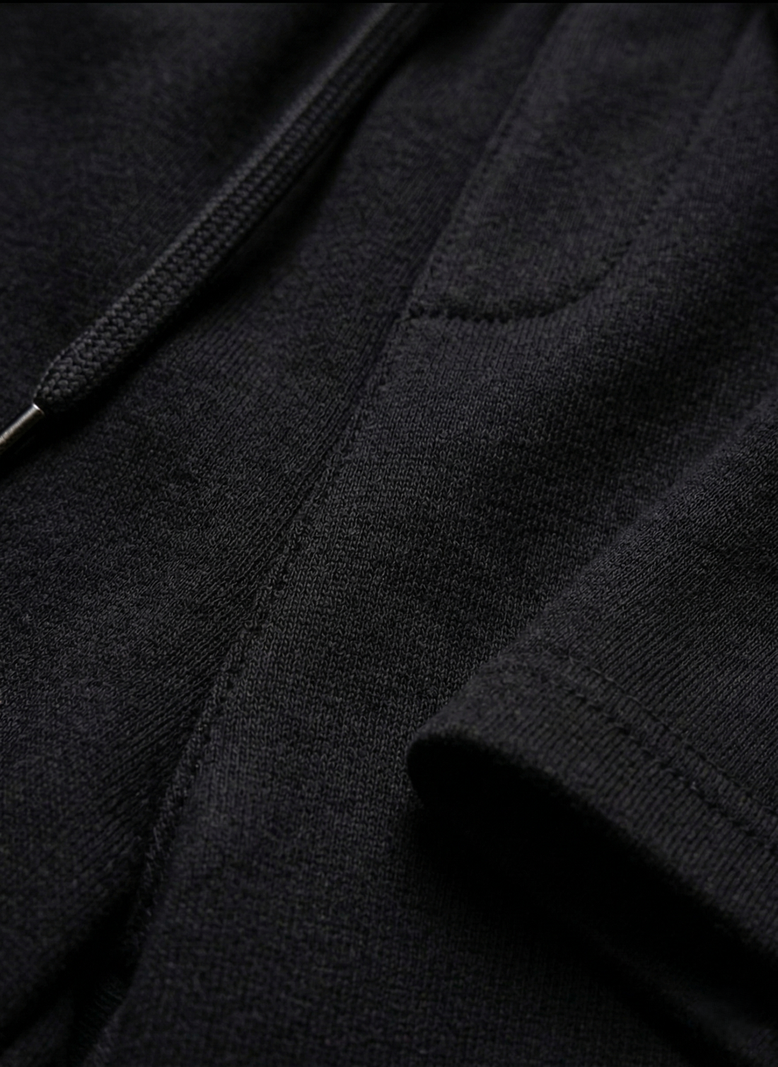 Women's Premium Essential Black Sweat Shorts