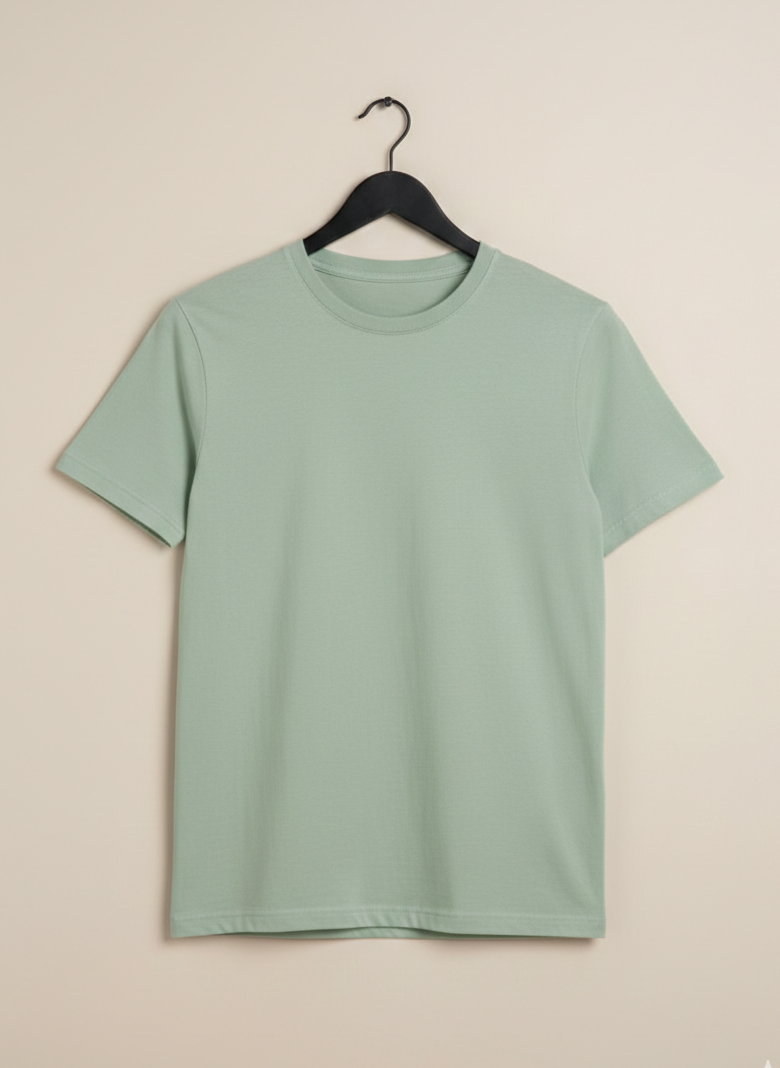 Women's light green oversized T shirt