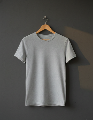 Men's Premium Essential Heather Gray T-Shirt