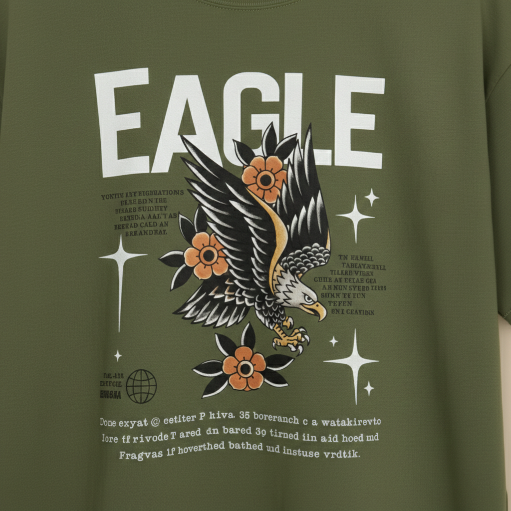 Men's The Eagle Oversized Tee