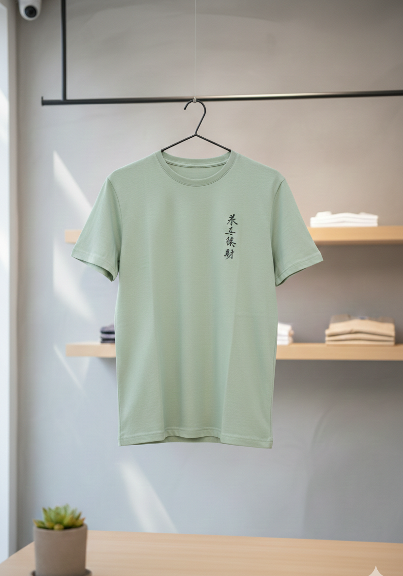 Women's Light Green Oversized T Shirt : Your New Daily Uniform