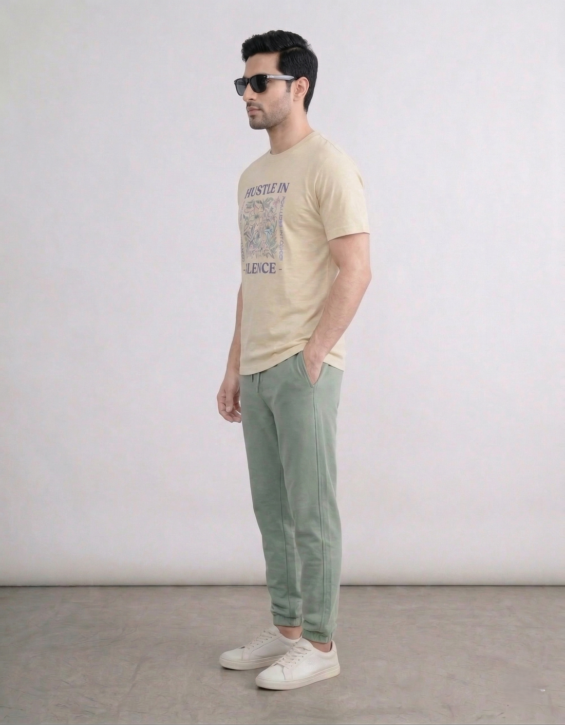The Sabio Sage French Terry Joggers For Men