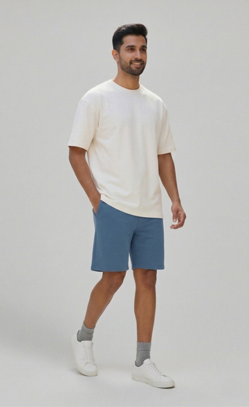 Men's Smokey Blue Shorts