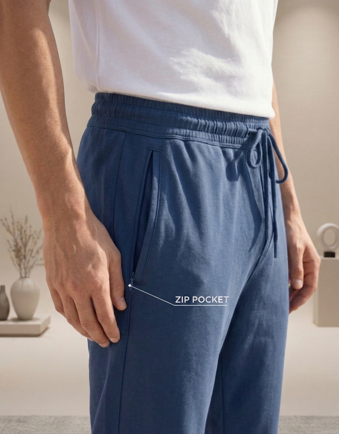 Men's Smokey Blue Joggers