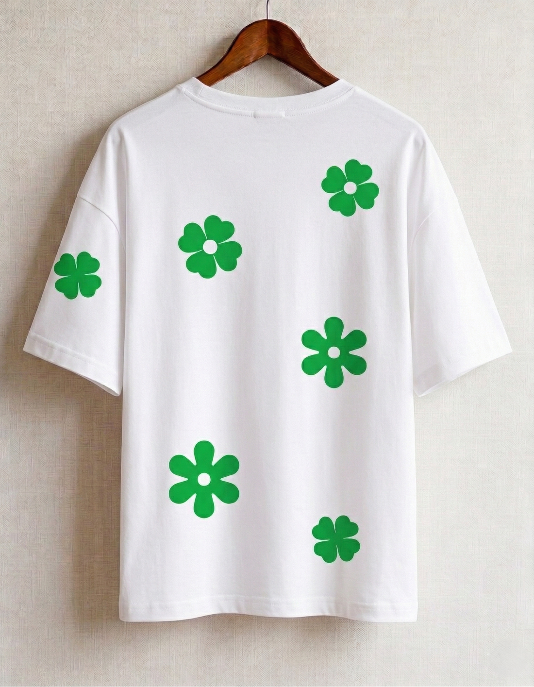 Women's The Clover Punch: Heavyweight Oversized Tee